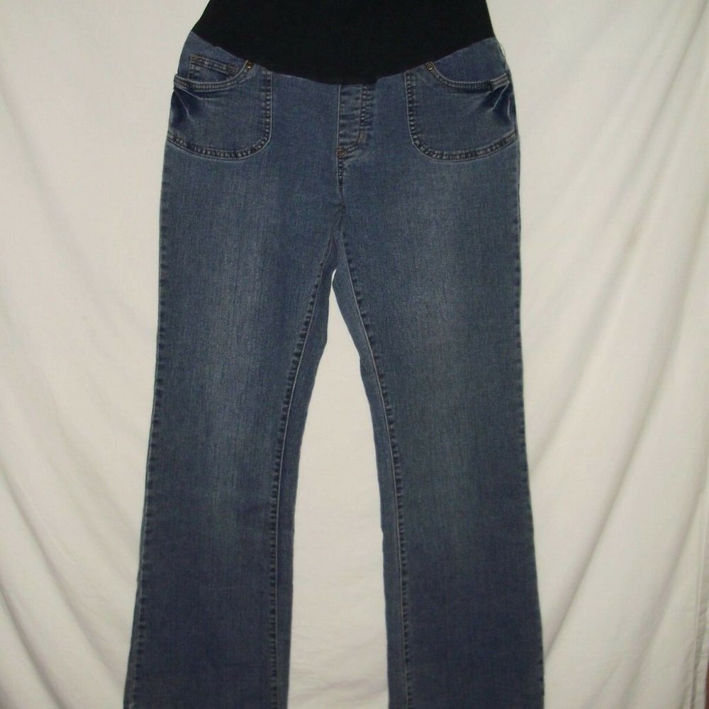 Belly By Design Womens Maternity Denim Jeans Sz M